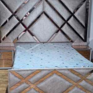 Base Cama Espejo Con Piecero #1